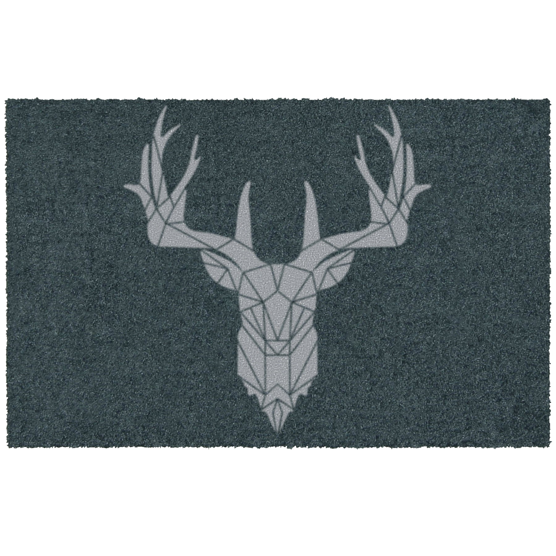 Fußmatte outdoor waschbar Hirsch anthrazit