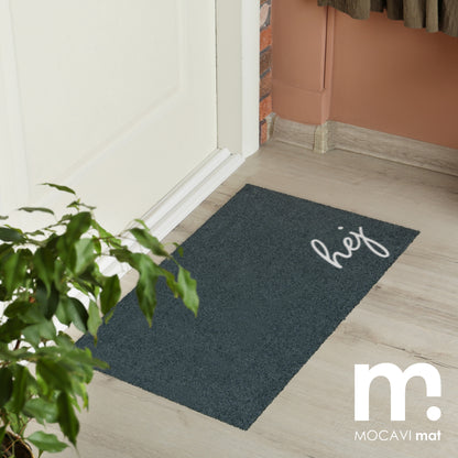 Fußmatte 45x70 Mat Hej anthrazit