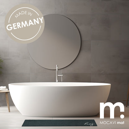 Vorleger modern anthrazit