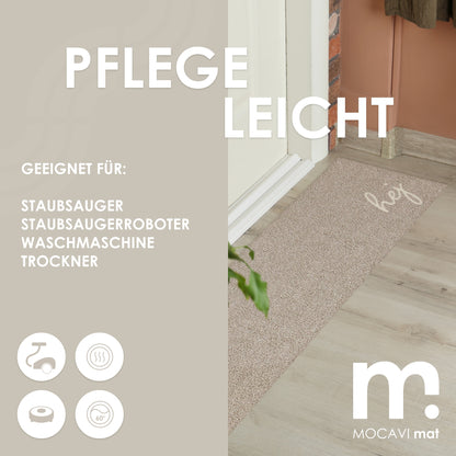 Läufer klein 30x100 Mat Hej beige