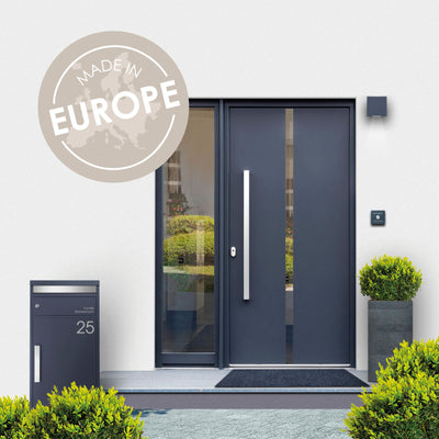 Paketbriefkasten PBox 65f NF81a anthrazit personalisiert