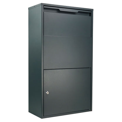 B-Ware Paketkasten PBox 55 anthrazit Sicherungseinwurf