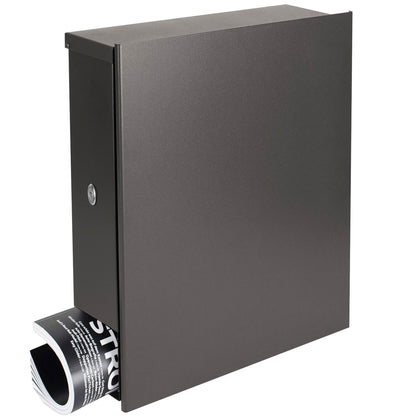 Briefkasten Box 111r dunkelgrau