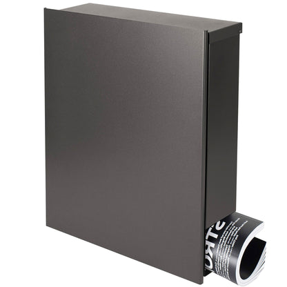 Briefkasten Box 111r dunkelgrau