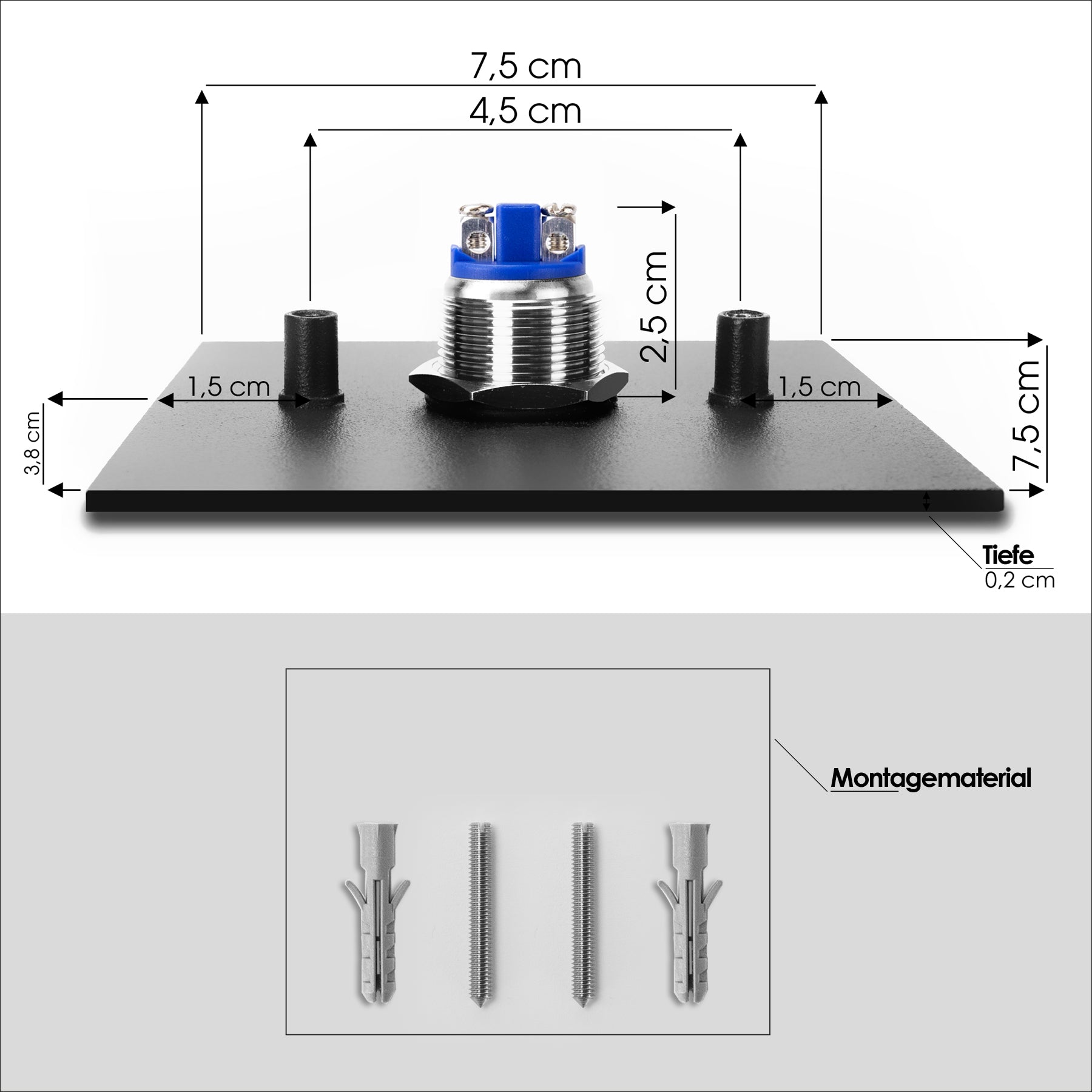 Türklingel MO-Ring 110 anthrazit