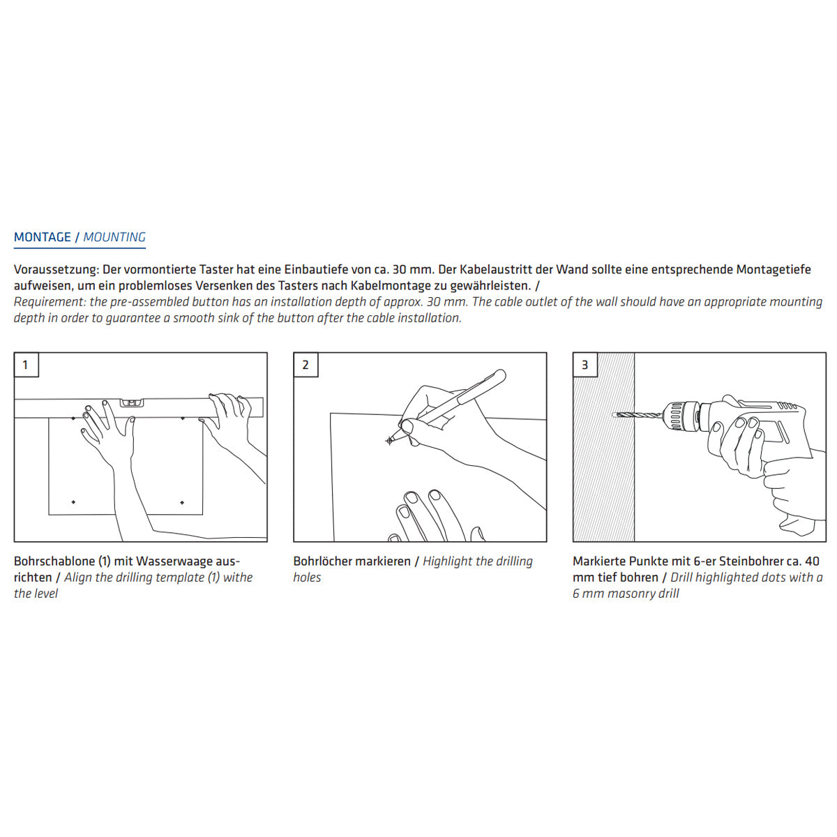Türklingel MO-Ring 110 anthrazit