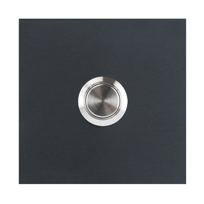Ring 110 anthrazit matt - Qualitätsklingel aus Edelstahl