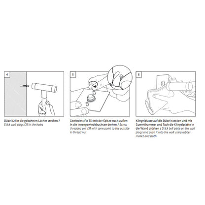 Türklingel MO-Ring 120 anthrazit