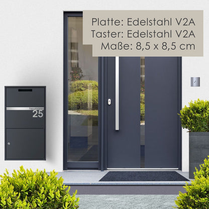 Türklingel MO-Ring 186 Nf20 Edelstahl personalisiert