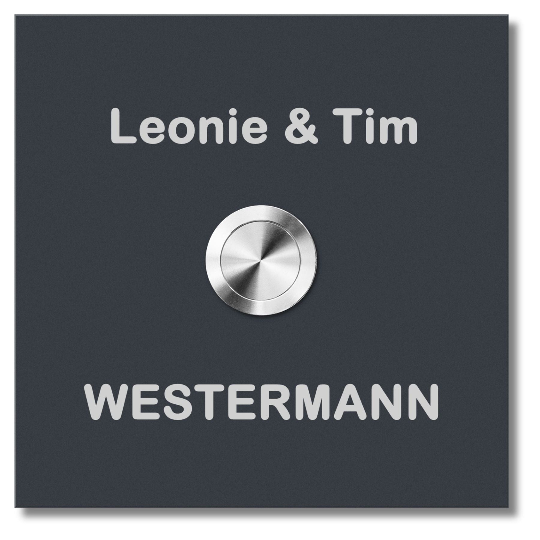 Türklingel MO-Ring 186 Nf20 anthrazit personalisiert