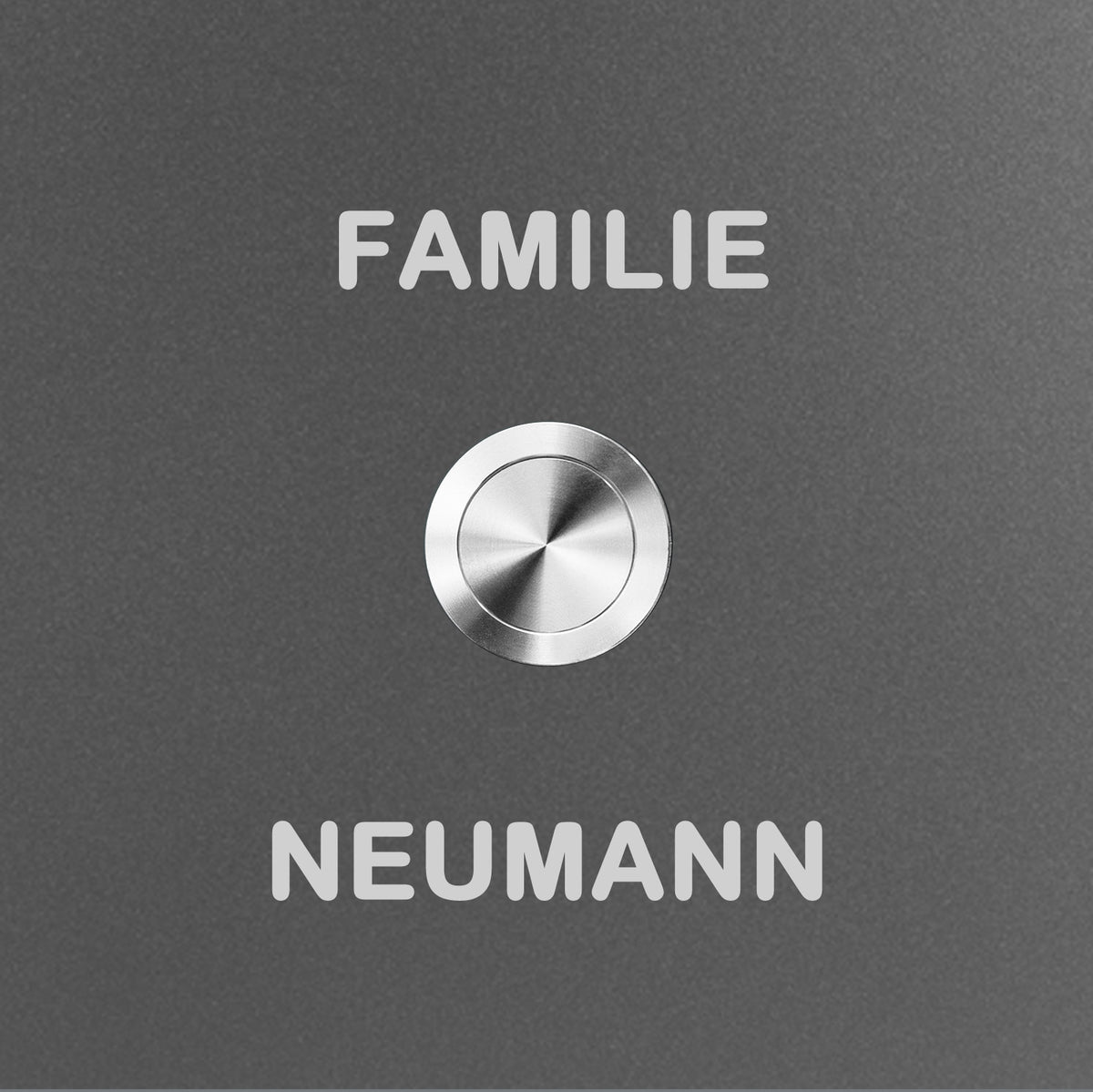 Türklingel MO-Ring 186 Nf20 graualuminium personalisiert
