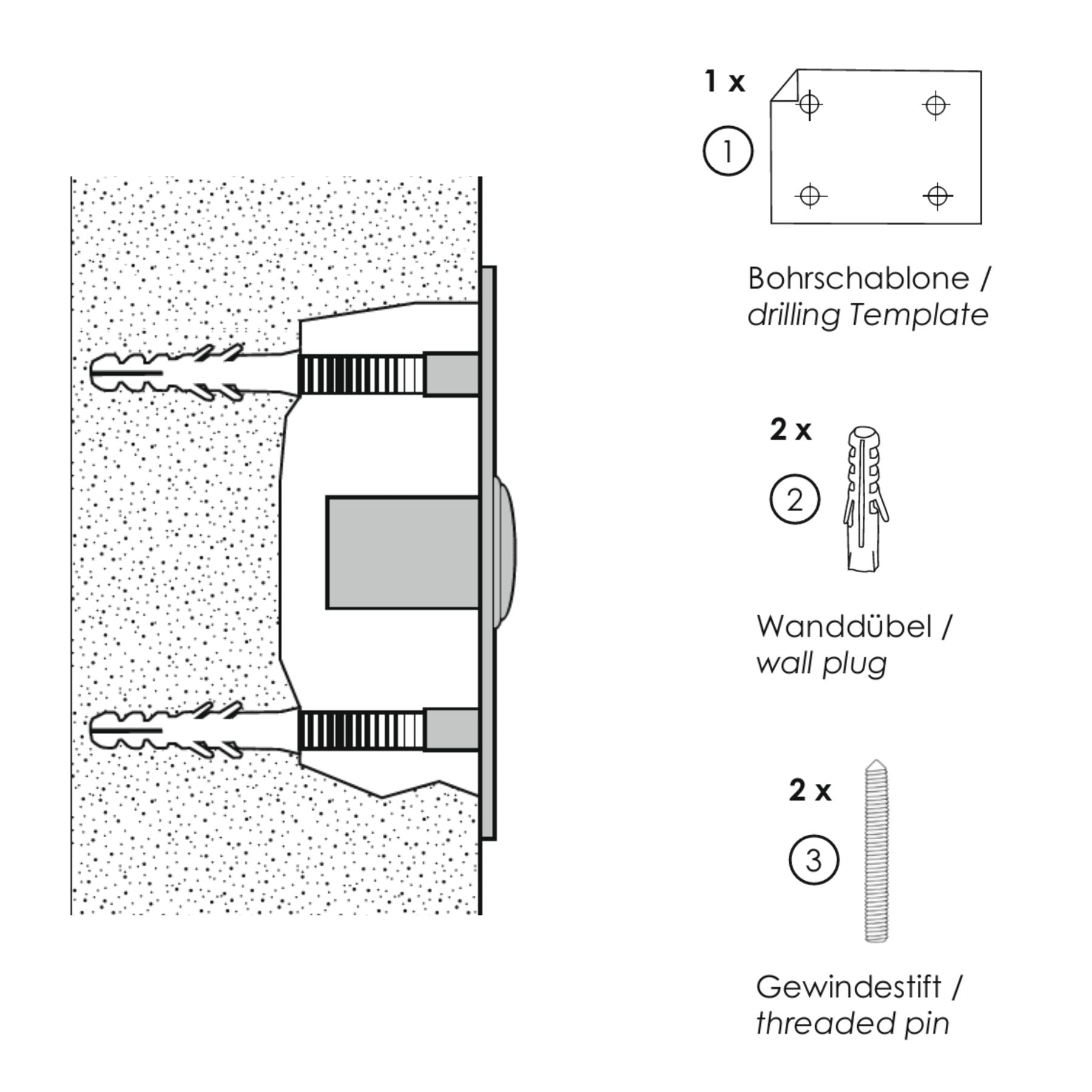 Türklingel MO-Ring 186 weiß