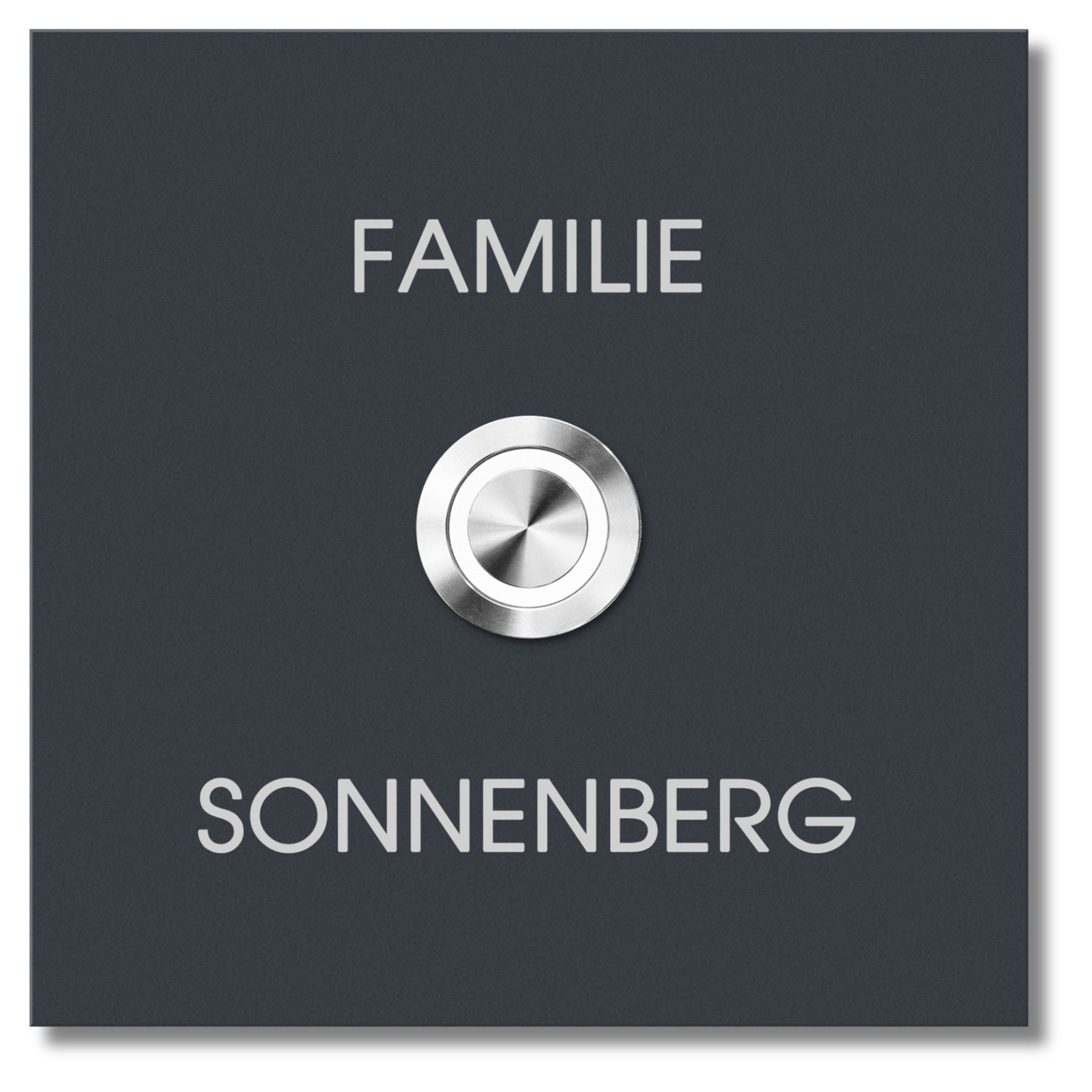 Türklingel MO-Ring 187 Nf20 anthrazit LED personalisiert