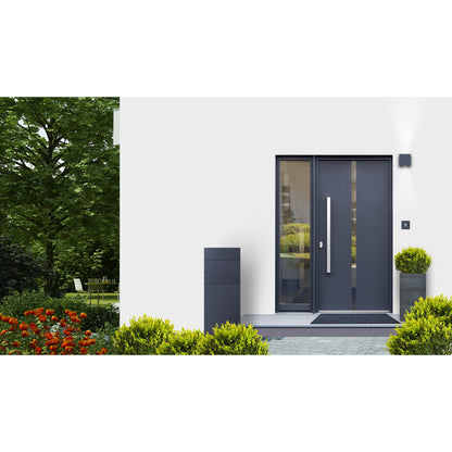 B-Ware SBox 311 Standbriefkasten groß anthrazit-grau (RAL 7016)