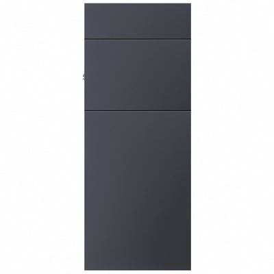 Freistehender Standbriefkasten SBox 315 in anthrazit Feinstruktur matt RAL 7016