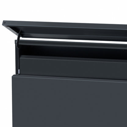 Standbriefkasten anthrazit SBox 315 Stick 504 matt personalisiert