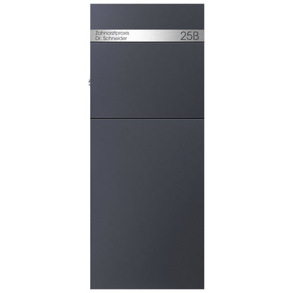 Standbriefkasten anthrazit freistehend