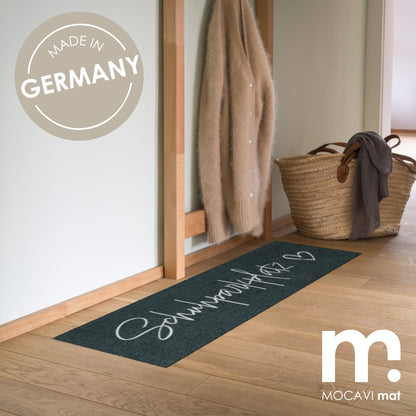 Läufer klein 30x100 Mat Schuhparkplatz anthrazit