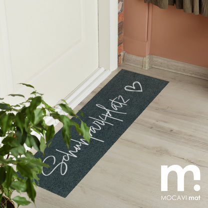 Läufer klein 30x100 Mat Schuhparkplatz anthrazit