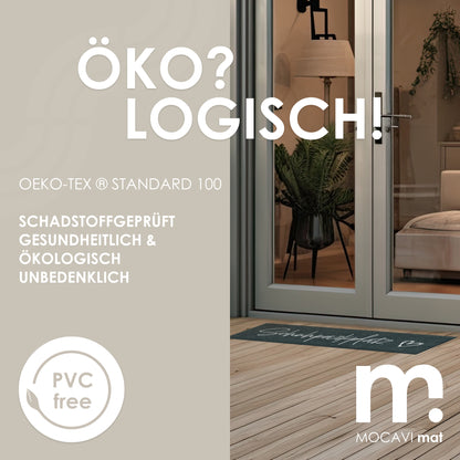 Läufer klein 30x100 Mat Schuhparkplatz anthrazit