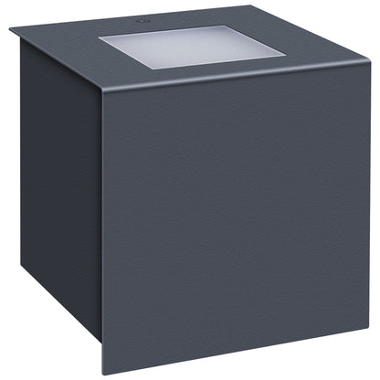 Shine 10 anthrazit (RAL 7016) Design-Außenleuchte mit LED