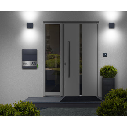 Shine 10 anthrazit (RAL 7016) Design-Außenleuchte mit LED