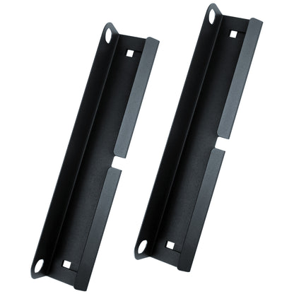 Befestigungsset an Stabmattenzaun für ZBox 111 anthrazit (RAL 7016) Stabmattenwinkelset