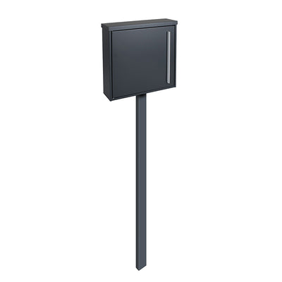 Stand 310 Briefkasten-Ständer anthrazit matt