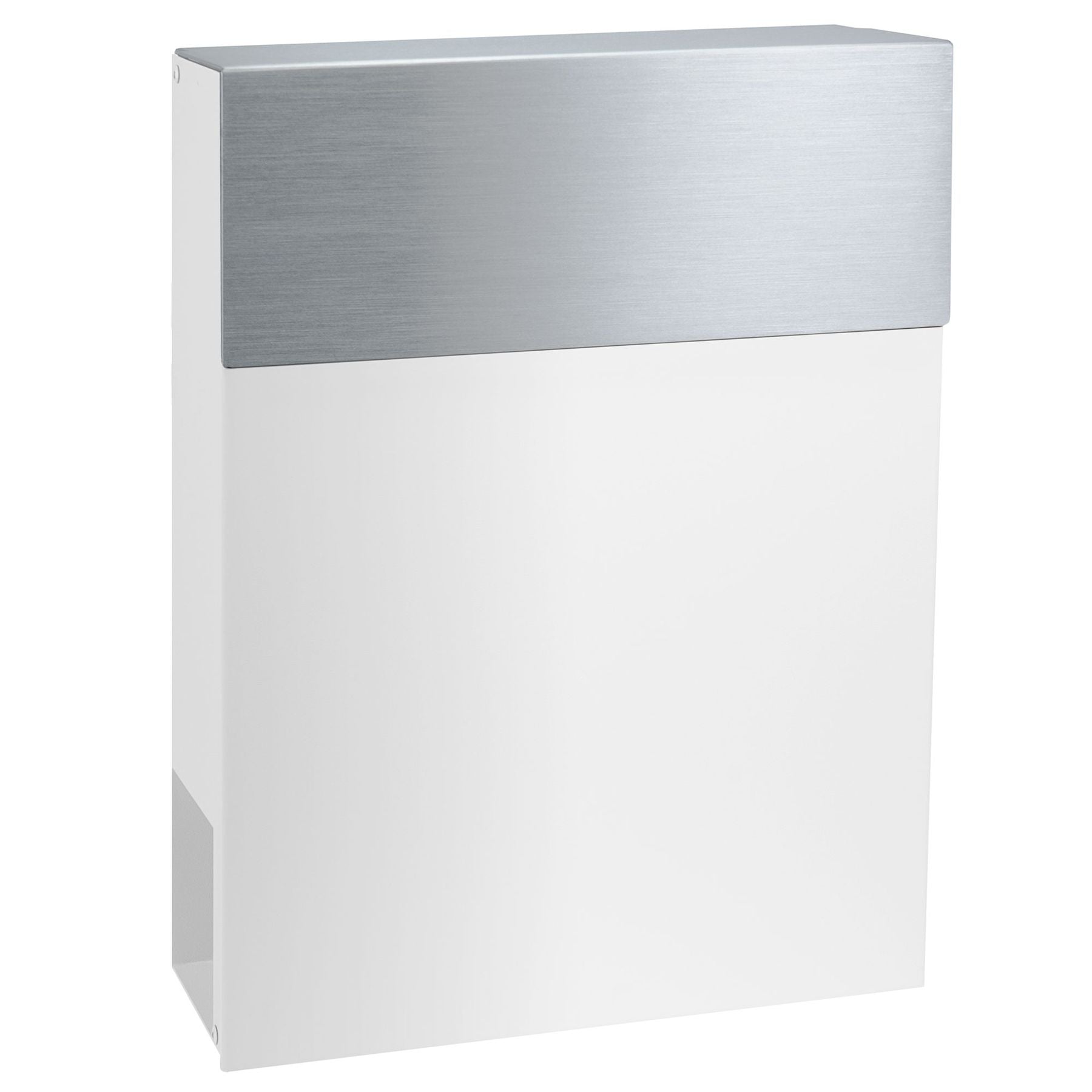 Stand 520 Briefkasten-Ständer für 2 Briefkästen anthrazit (RAL 7016) Standfuß zum Einbetonieren matt