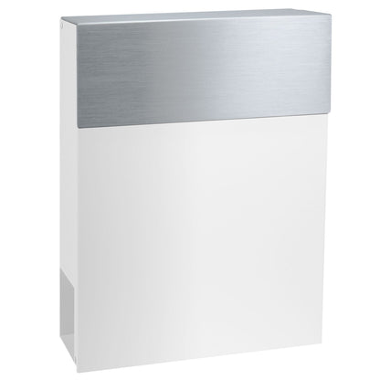 Stand 520 Briefkasten-Ständer für 2 Briefkästen anthrazit (RAL 7016) Standfuß zum Einbetonieren matt