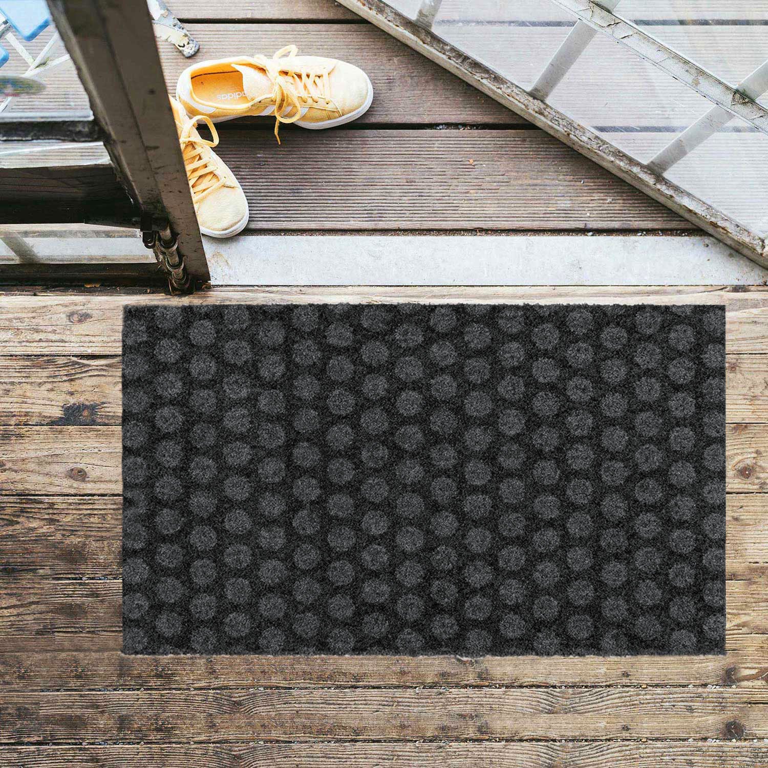 Schmutzfangmatte Eingang und Aussenbereich Punkte