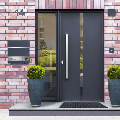 Fußmatte 60x100 Mat Punkte anthrazit