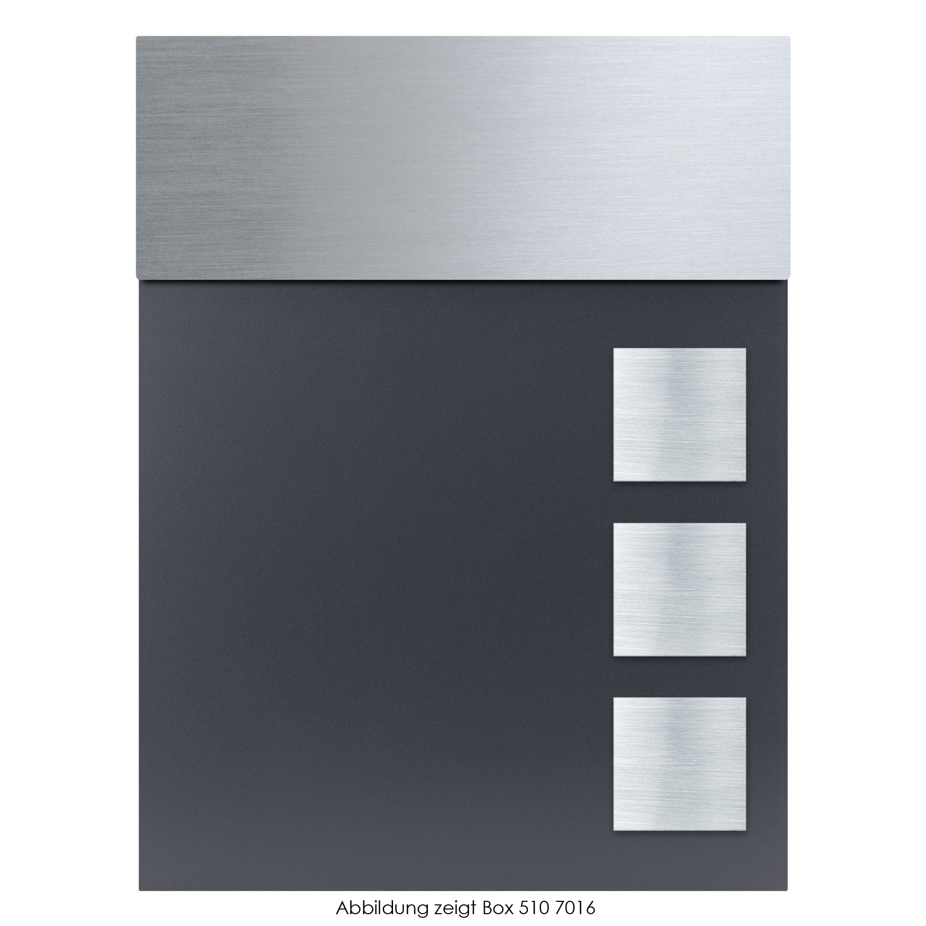 Edelstahlschild Stick150