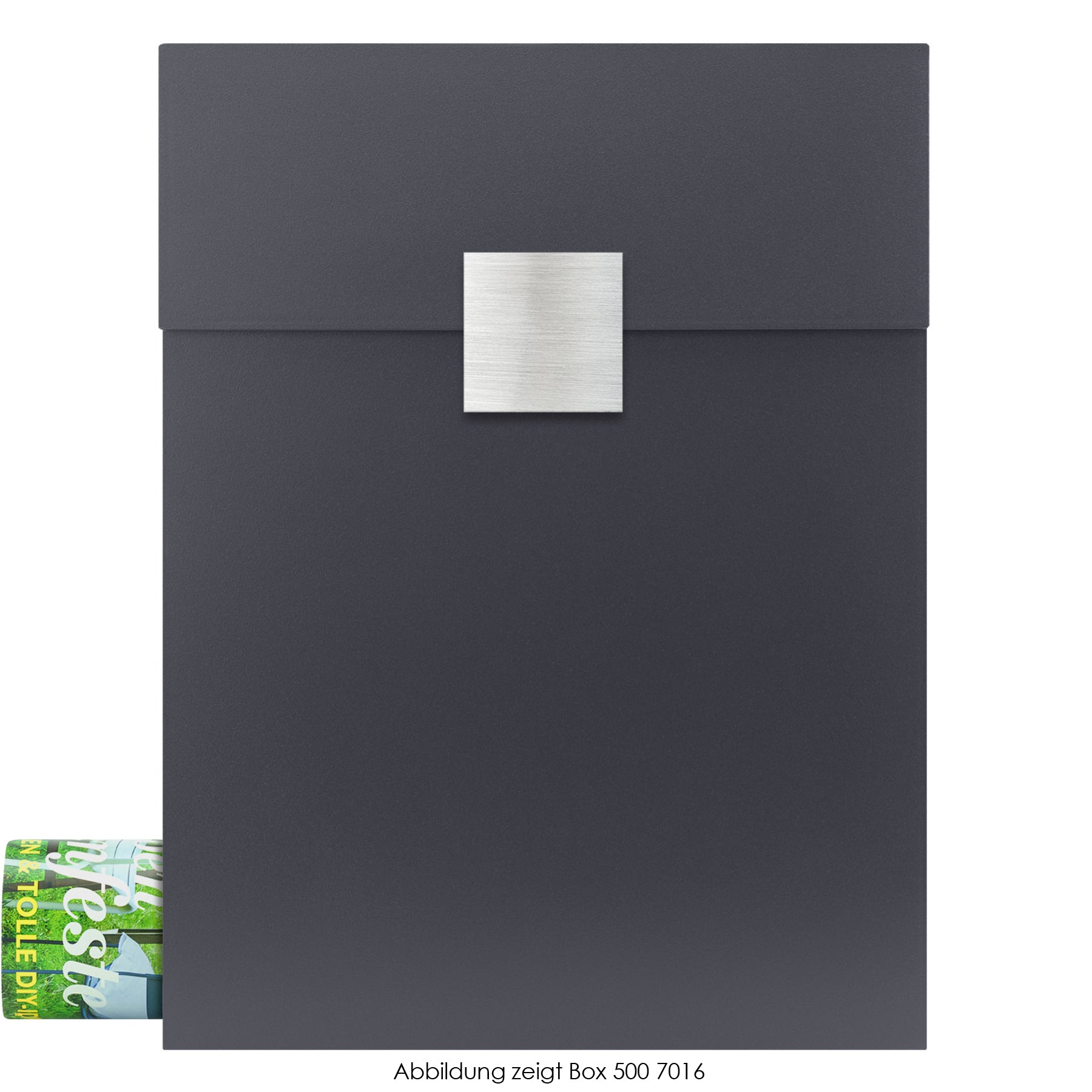 Edelstahlschild Stick150