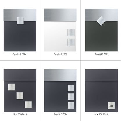 Edelstahlschild Stick150