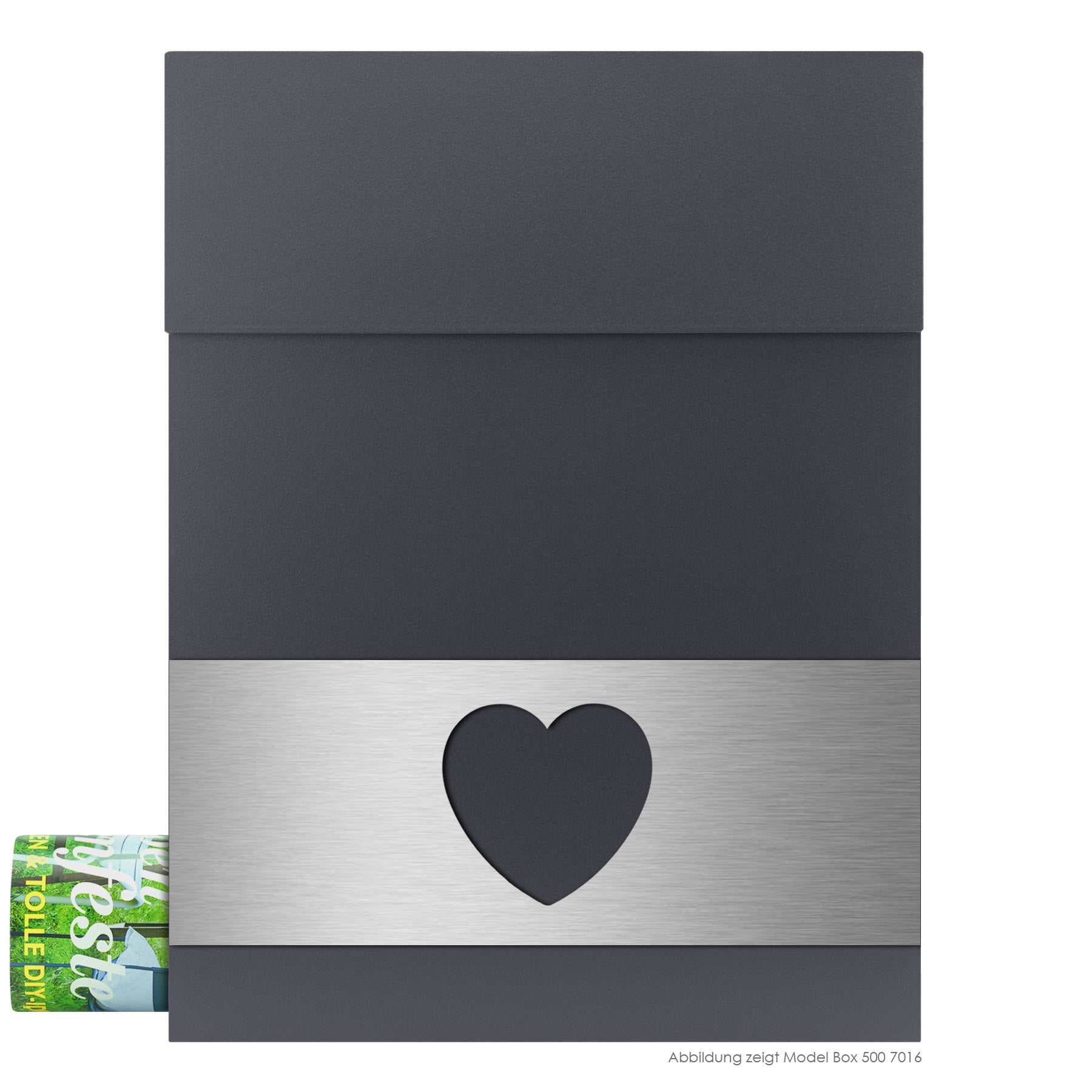 Edelstahlschild Stick240