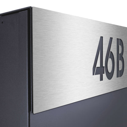 Edelstahlschild Stick210