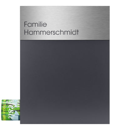 Edelstahlschild Stick220