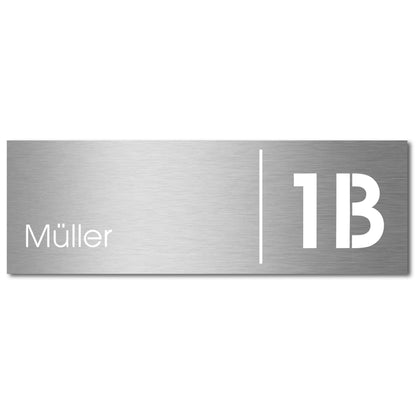 Edelstahlschild Stick230