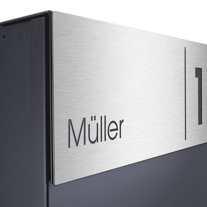 Edelstahlschild Stick230