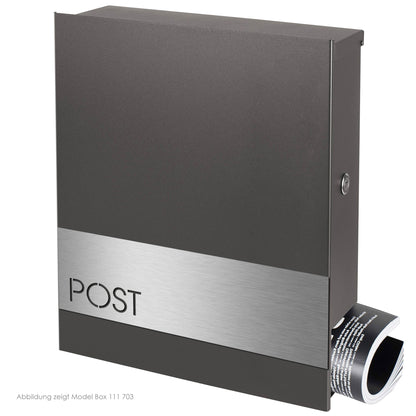 Edelstahlschild Stick350