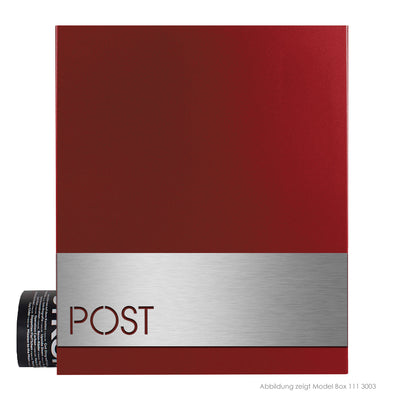 Edelstahlschild Stick350