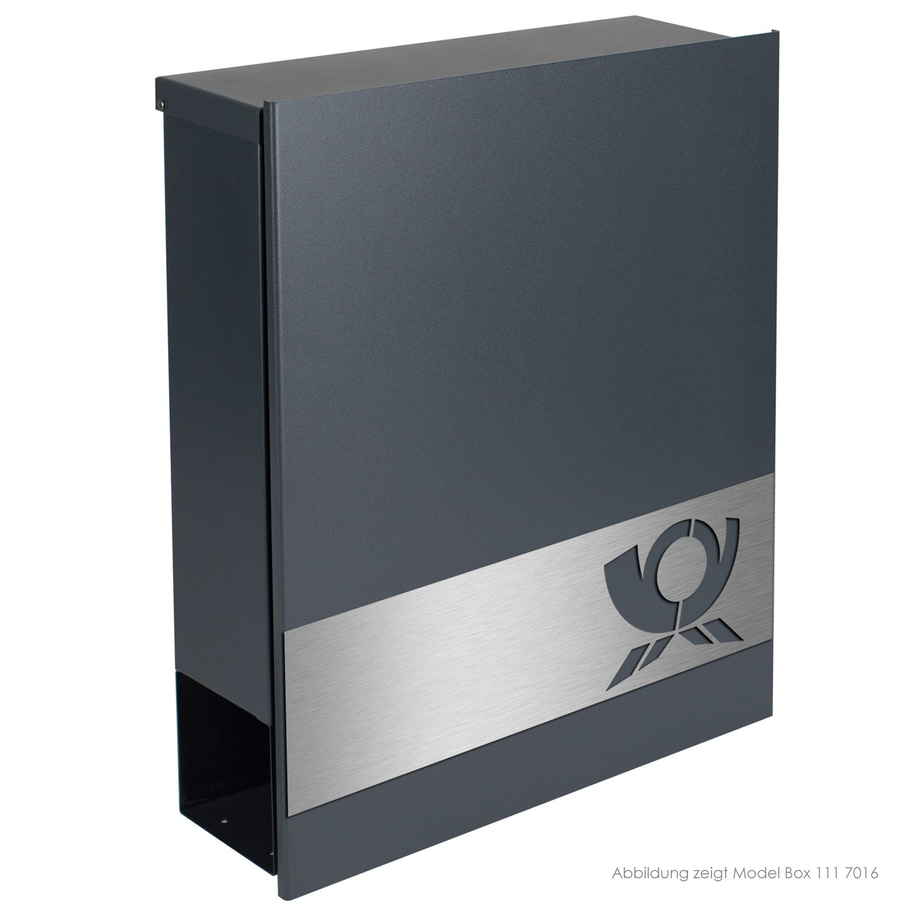 Edelstahlschild Stick360