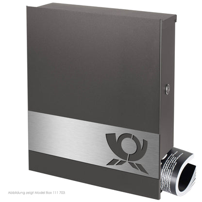 Edelstahlschild Stick360