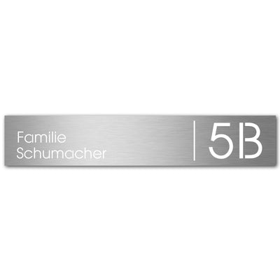 Edelstahlschild Stick271