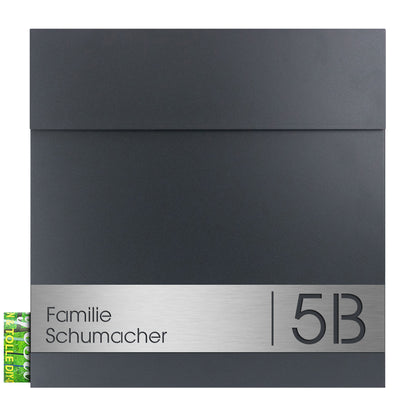 Edelstahlschild Stick271