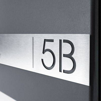 Edelstahlschild Stick271