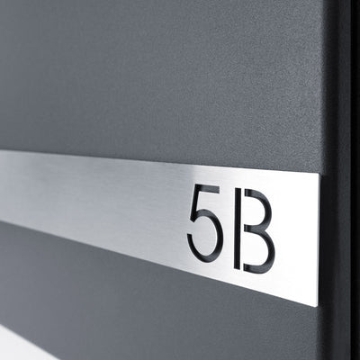 Edelstahlschild Stick281