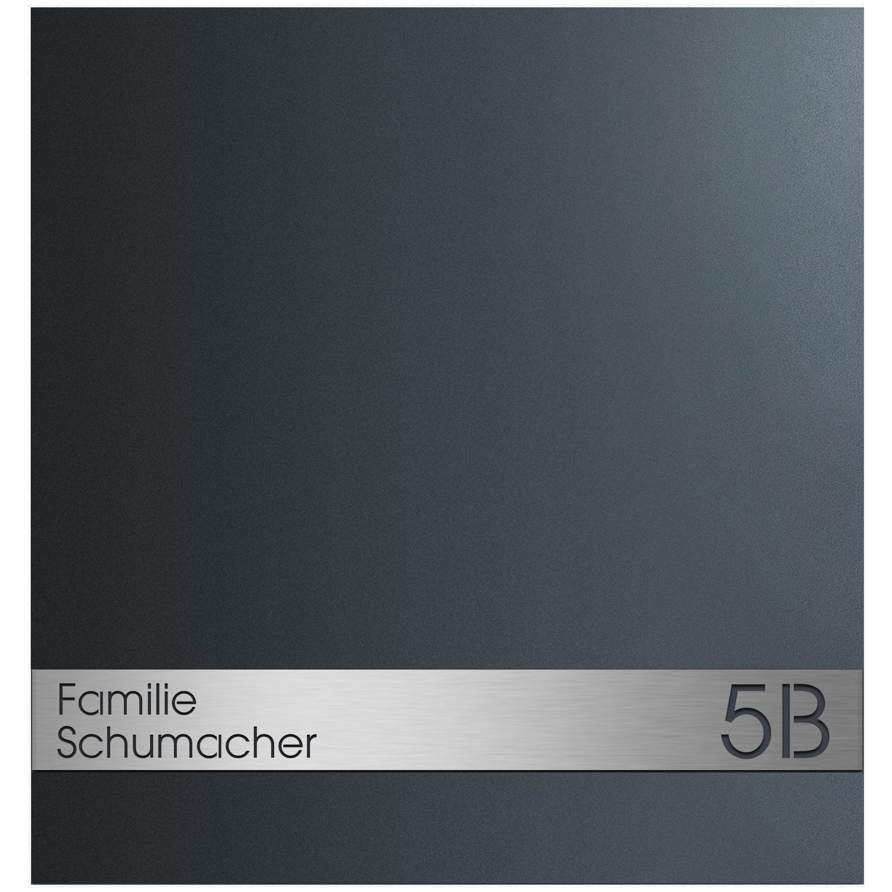 Edelstahlschild Stick281