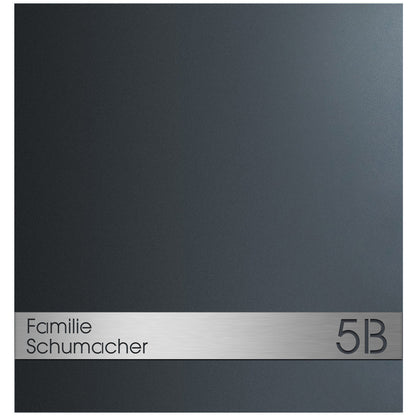 Edelstahlschild Stick281